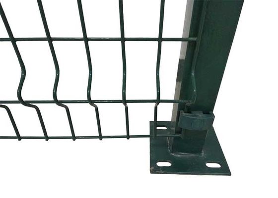 Fabrication personnalisée de haute qualité pour la maison extérieure 3D métallique courbée soudée grille de fil de fer de jardin pour la clôture