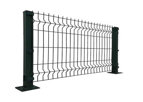 Fabrication personnalisée de haute qualité pour la maison extérieure 3D métallique courbée soudée grille de fil de fer de jardin pour la clôture