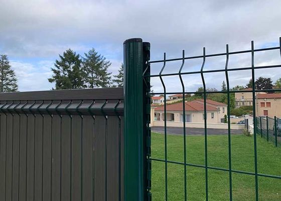 Fabricant Fabricant Chain Link Ferme Clôture à chaud trempé galvanisé rouleau 3d soudé filet de fil de fer Clôture grille de jardin