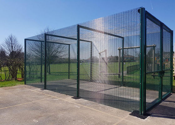 Le PVC galvanisé d'acier a enduit la prison Mesh Anti Climb Security Fencing de fil