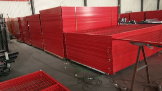 Rideaux temporaires sur les chantiers de construction Panneaux de garde temporaires américains