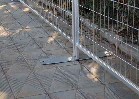 60*60mm extérieurs Mesh Hole Temp Construction Fence