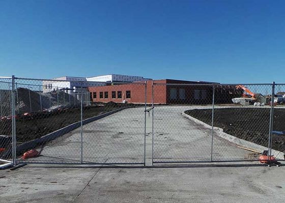 Rameau américain portable à chaîne temporaire pour chantier de construction