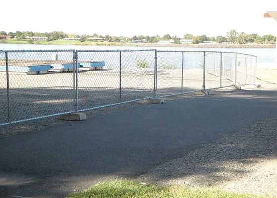 Rameau américain portable à chaîne temporaire pour chantier de construction