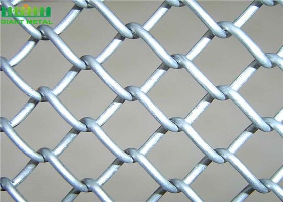 grillage tubulaire de maillon de chaîne du cadre 2mx15m de rond