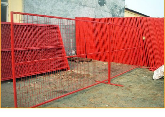 Rideaux temporaires sur les chantiers de construction Panneaux de garde temporaires américains