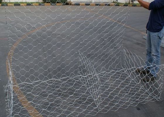 Chaud hexagonal de Galv et de Galf plongé a galvanisé la boîte tissée de Gabion
