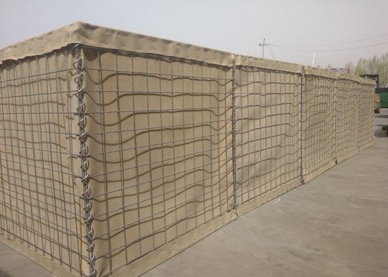 75mmx75mm protecteurs UV Mesh Hesco Fence