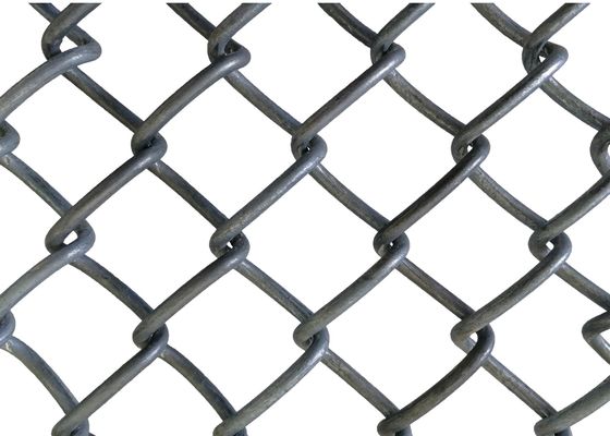Anti zoo Diamond Chain Link Fence protecteur de corrosion