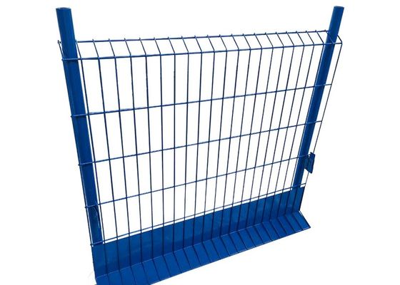 Barrières temporaires de protection des bords peintes en treillis d'acier personnalisables