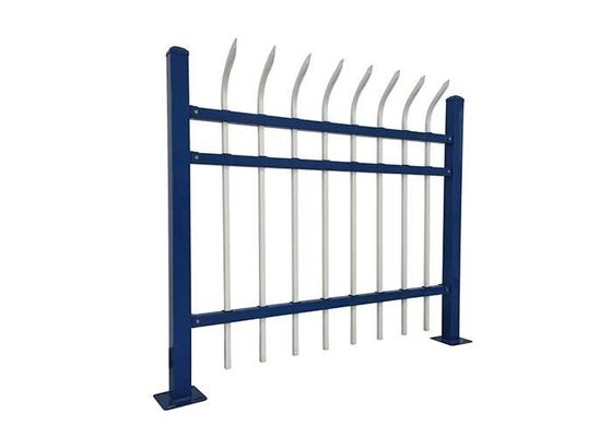 Métal noir de jardin Clôtures en fer forgé Trellis métal Tubulaire en aluminium de fer