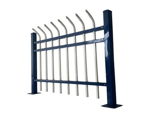 Métal noir de jardin Clôtures en fer forgé Trellis métal Tubulaire en aluminium de fer