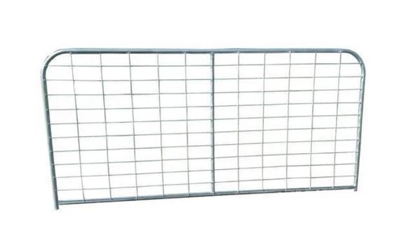 Panneau de clôture galvanisée Q195 personnalisable avec portes