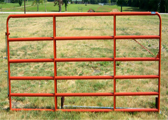 4 rails saupoudrent la barrière Panels de cheval du revêtement 2.1mx1.6m