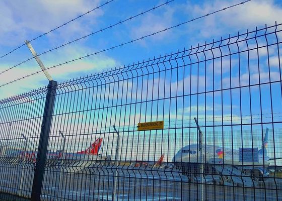 Le courrier 3D de Y a soudé la clôture de sécurité dans les aéroports de 20x20mm