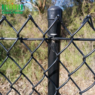 PVC Q195 a enduit la barrière en plastique For Sports Ground de maillon de chaîne de 50*50mm
