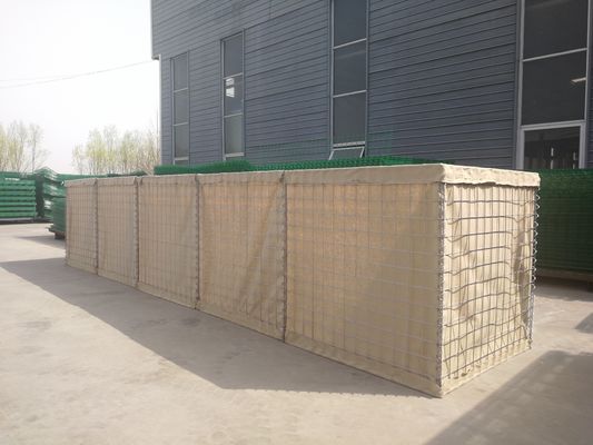 Mur anti-déflagrant de barrière de Hesco pour la réduction de souffle