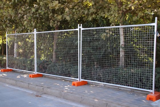 Site de construction Australie Panneaux de clôture temporaires hauteur 2,1 m