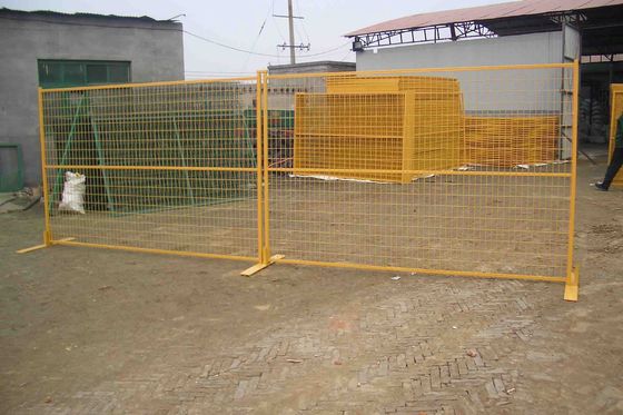 Pvc galvanisé Canada Panneaux de clôture temporaire Vente à chaud Pool Clôture Temporaire Porte de clôture Pour le Canada