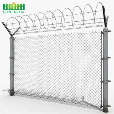 Ferme de jardinage Sport en acier métal 9 Gauge Used Chain Link