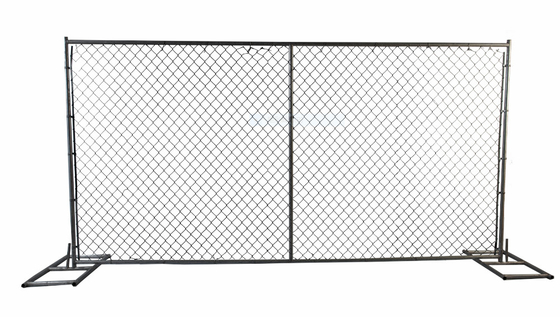 Maillon de chaîne Mesh American Temp Construction Fence tube de cadre de taille de 7 pi