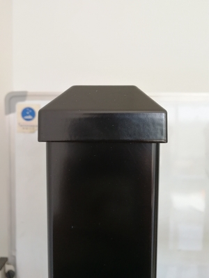 Facile à assembler en PVC galvanisé revêtu de fer forgé en acier de la clôture du panneau pour la piscine sur mesure