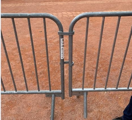 Le piéton barricade l'acier de clôture grand de contrôle des foules de 0.9m galvanisé